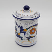 Jar With Lid Deruta Decor