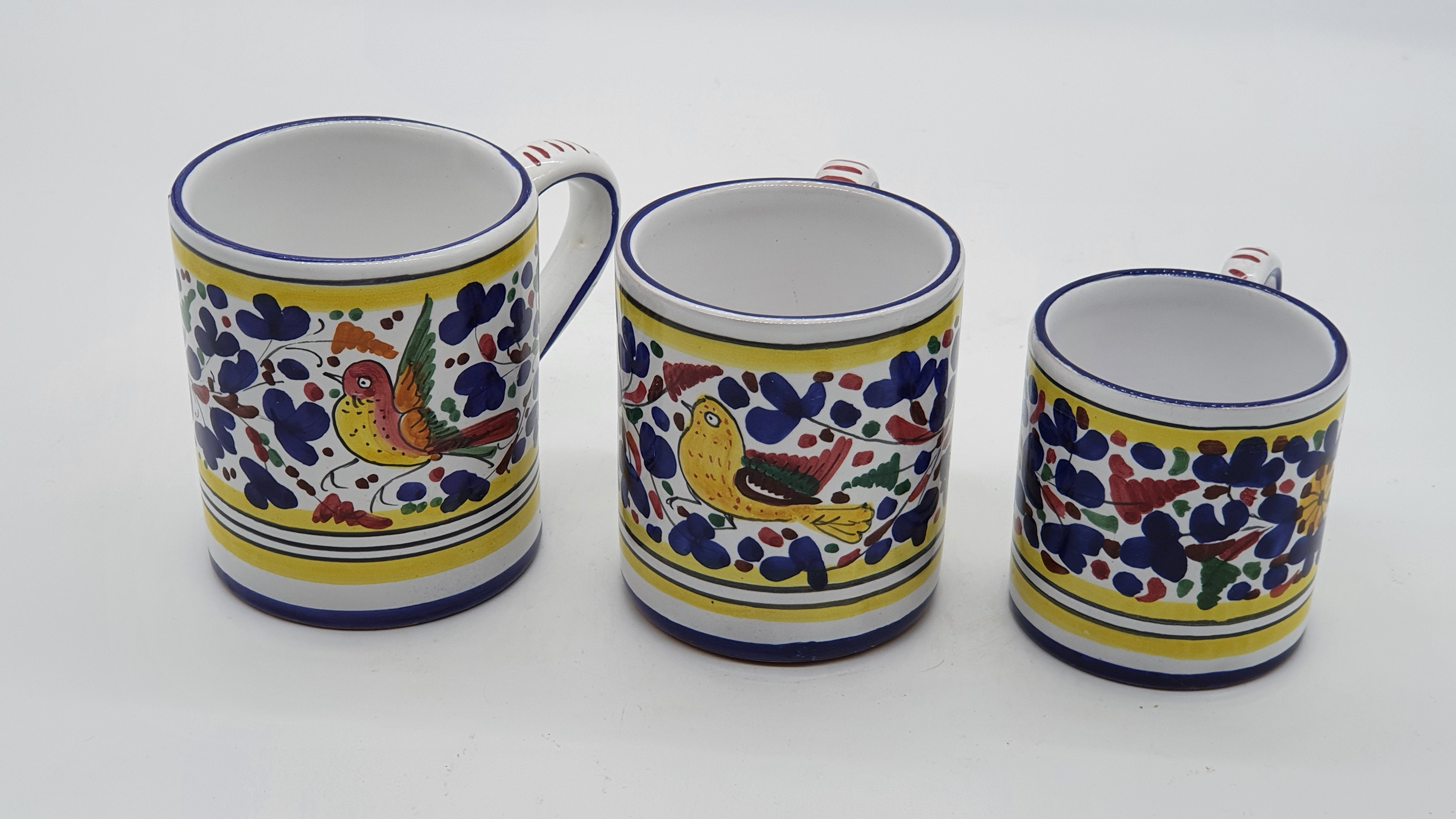 Bicchiere Mug Decoro Arabesco Colorato