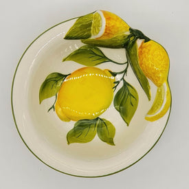Small Bowl Relief Lemon Decor