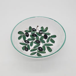 Bolo Decoro Olive Fondo Bianco