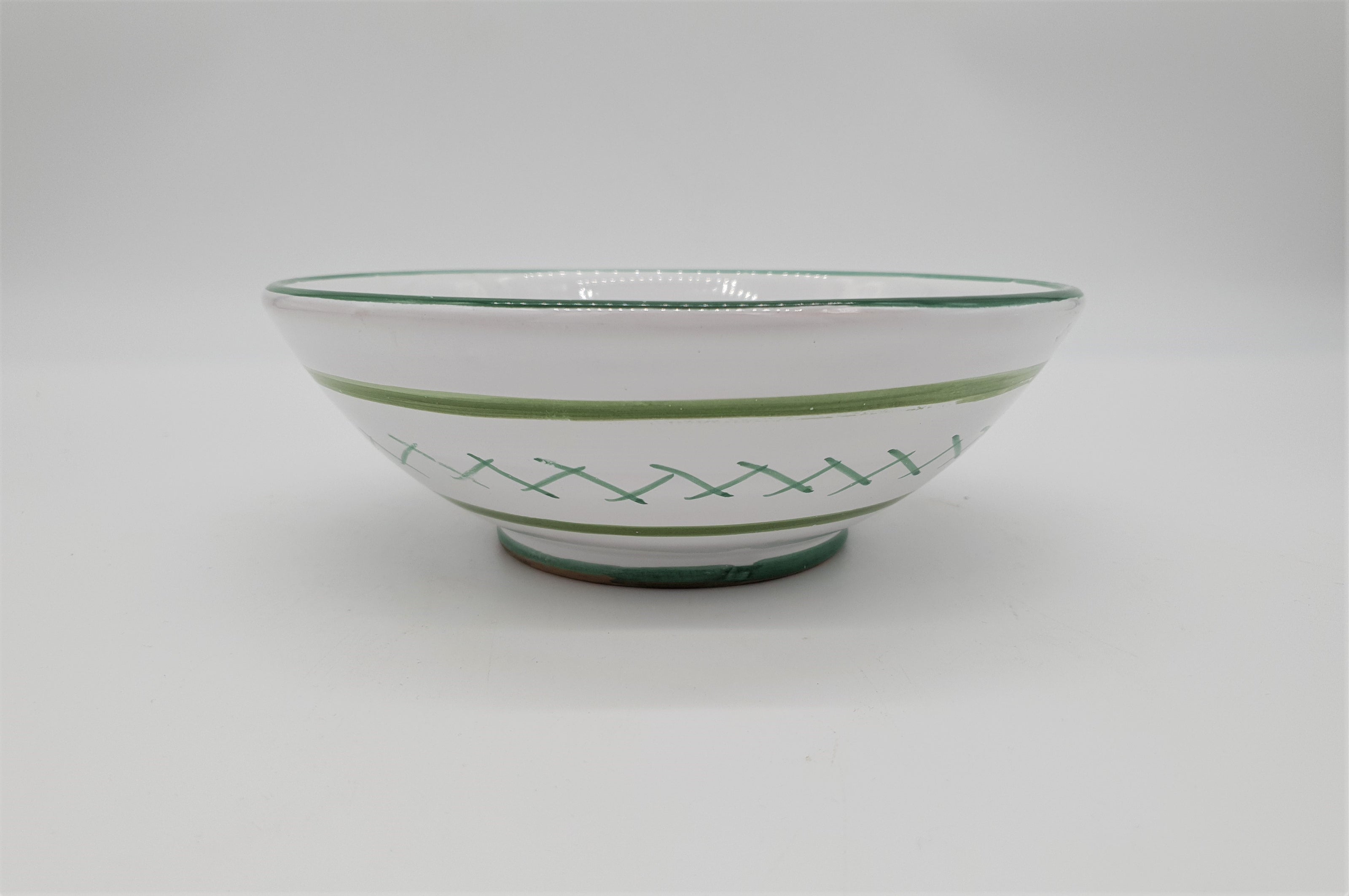 Bolo Decoro Olive Fondo Bianco