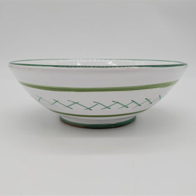 Bolo Decoro Olive Fondo Bianco