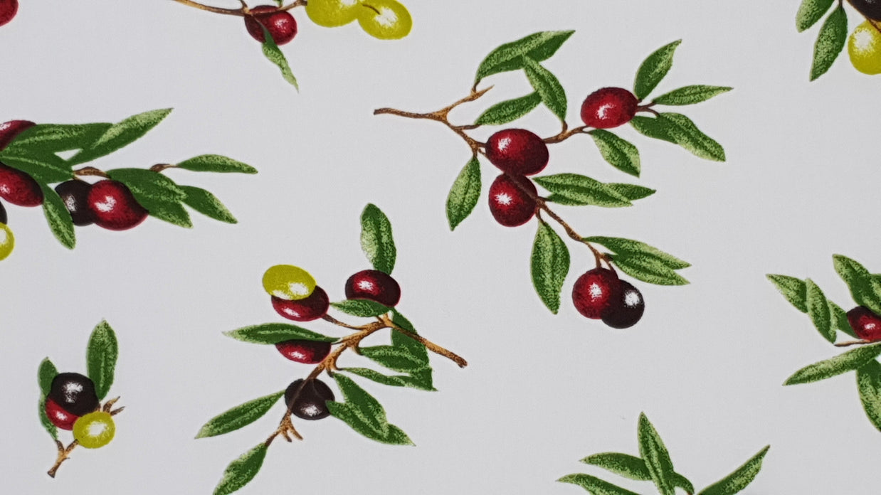 Olive tea towel