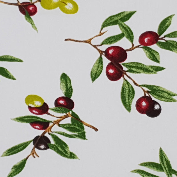 Olive tea towel