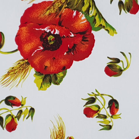 Tea towel Poppies