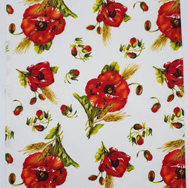 Tea towel Poppies