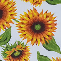 Sunflowers tea towel