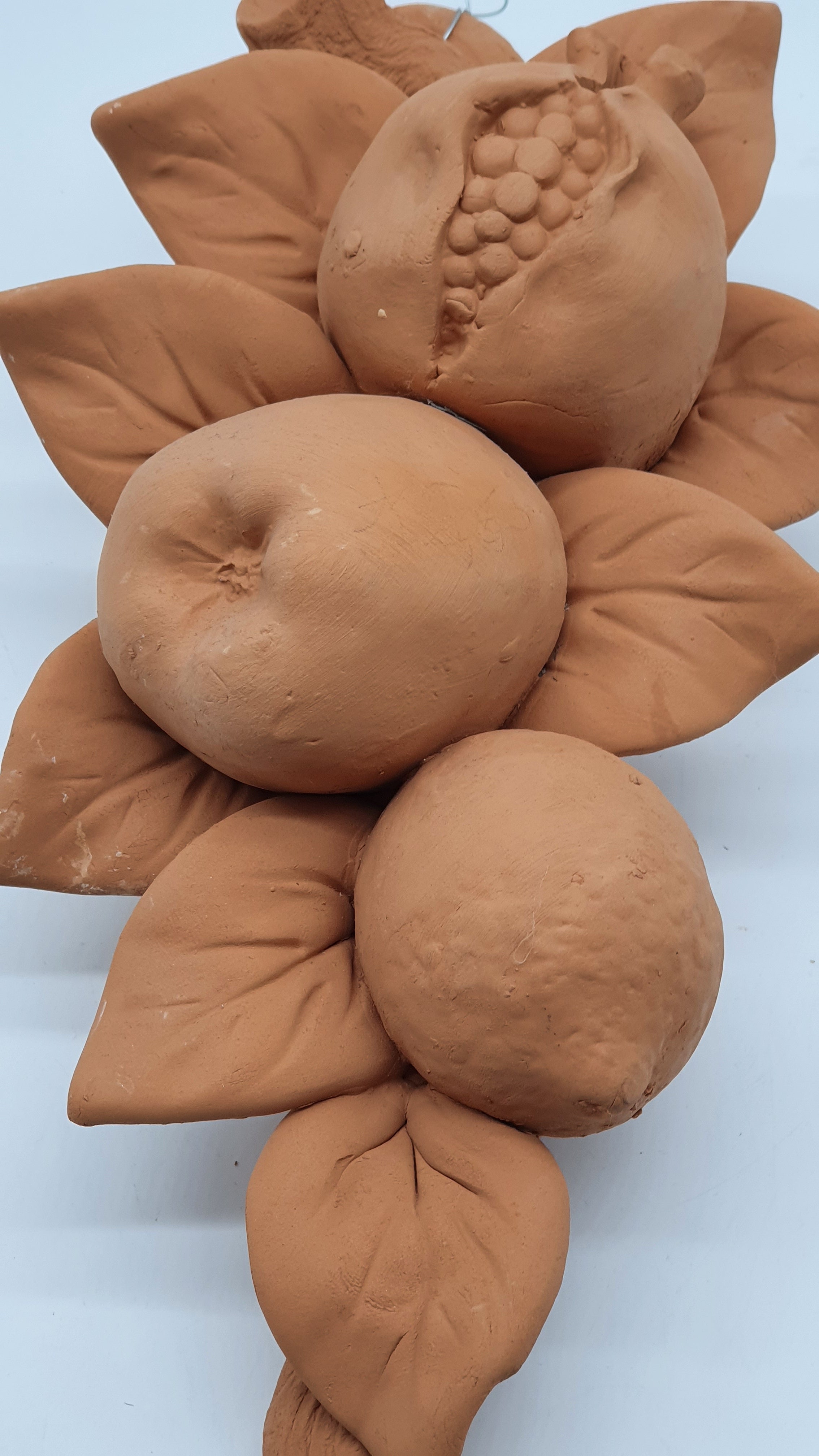 Tralcio Frutta Assortita Grande Terracotta