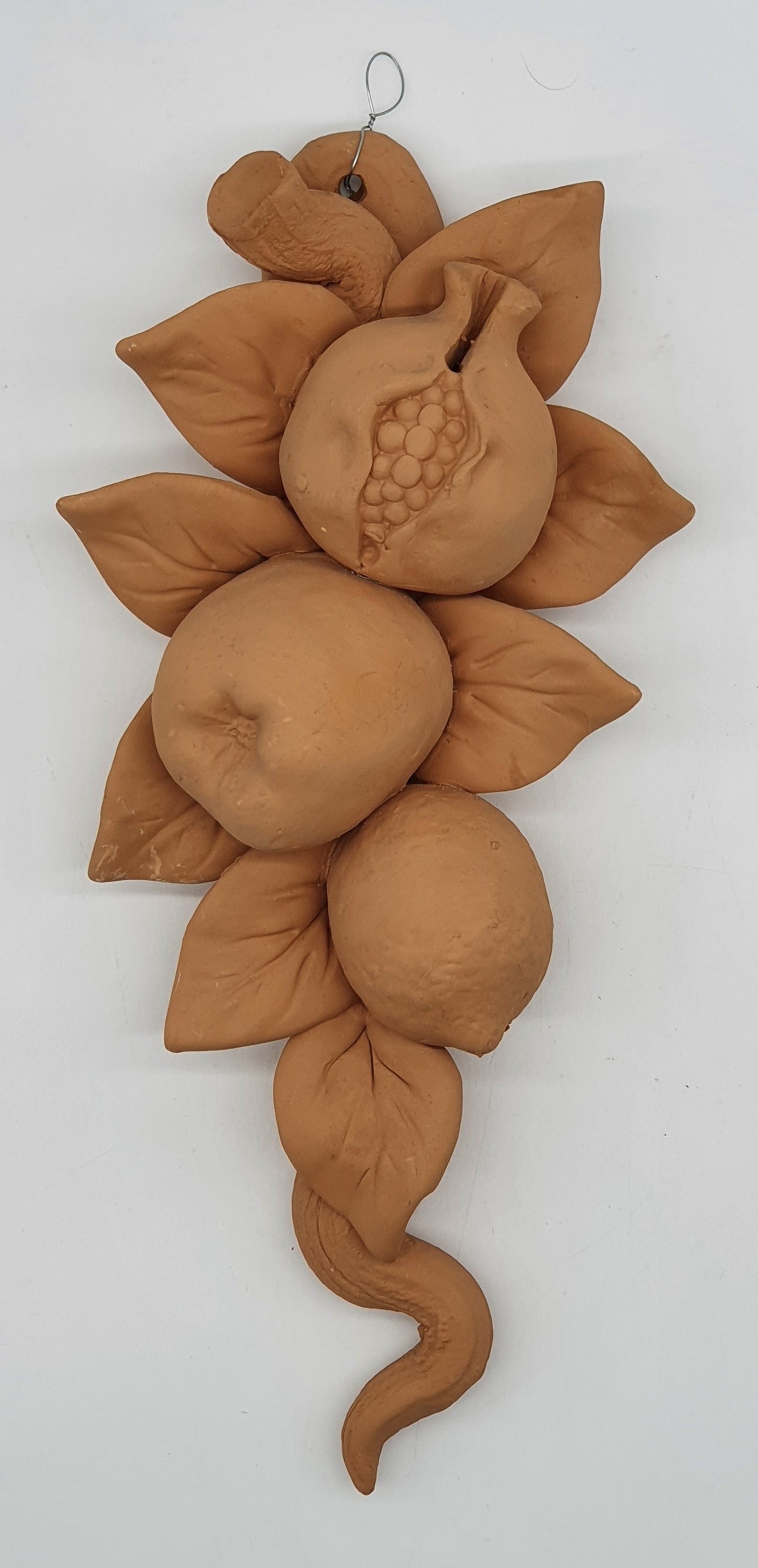 Large Terracotta Assorted Fruit Branch