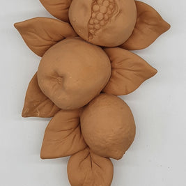 Tralcio Frutta Assortita Grande Terracotta