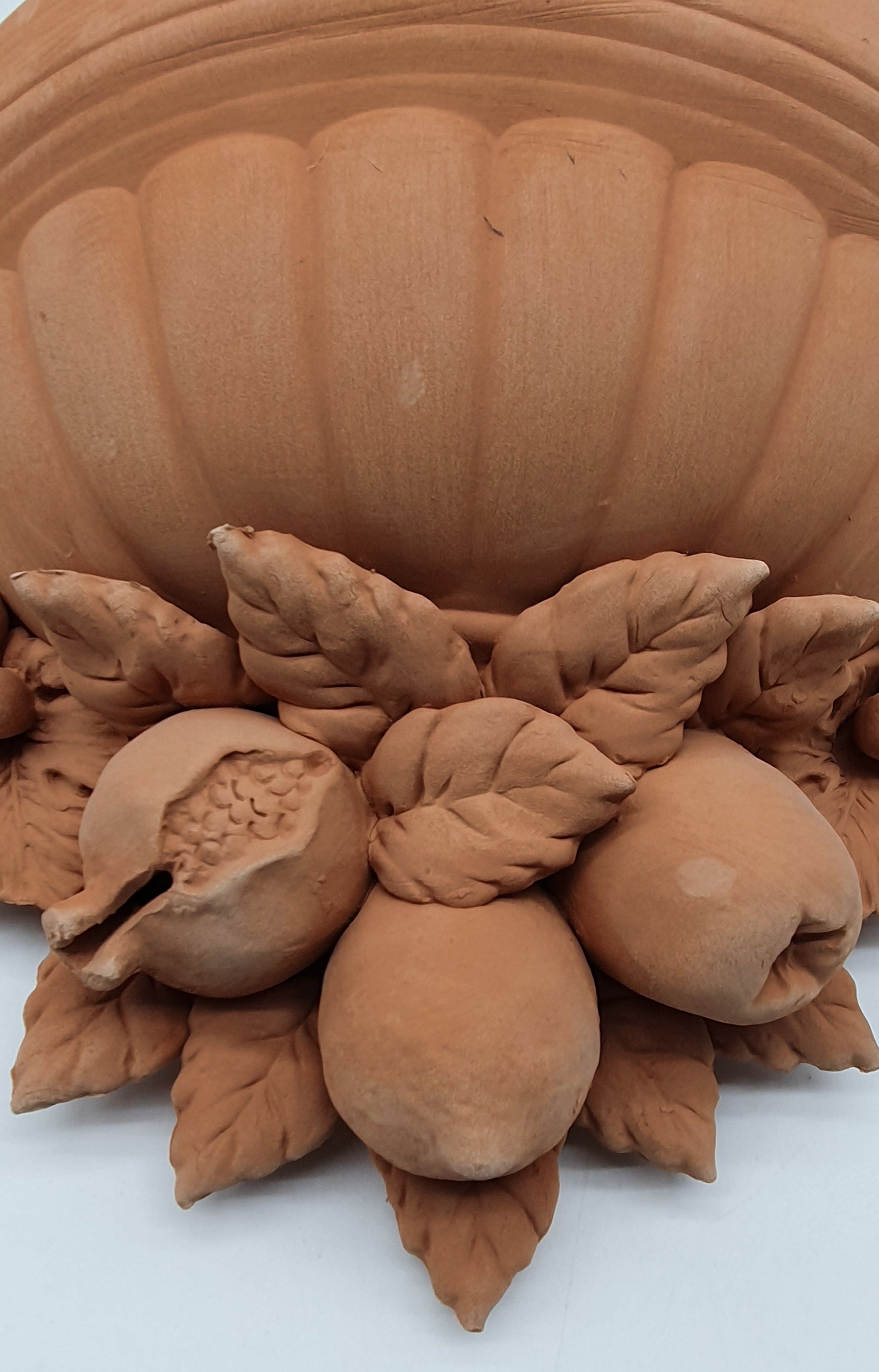 Tasca Da Muro Per Fiori Grande Terracotta
