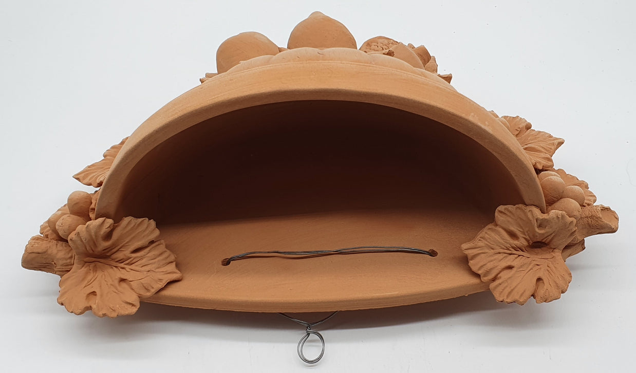 Tasca Da Muro Per Fiori Grande Terracotta