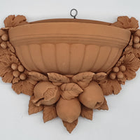 Tasca Da Muro Per Fiori Grande Terracotta