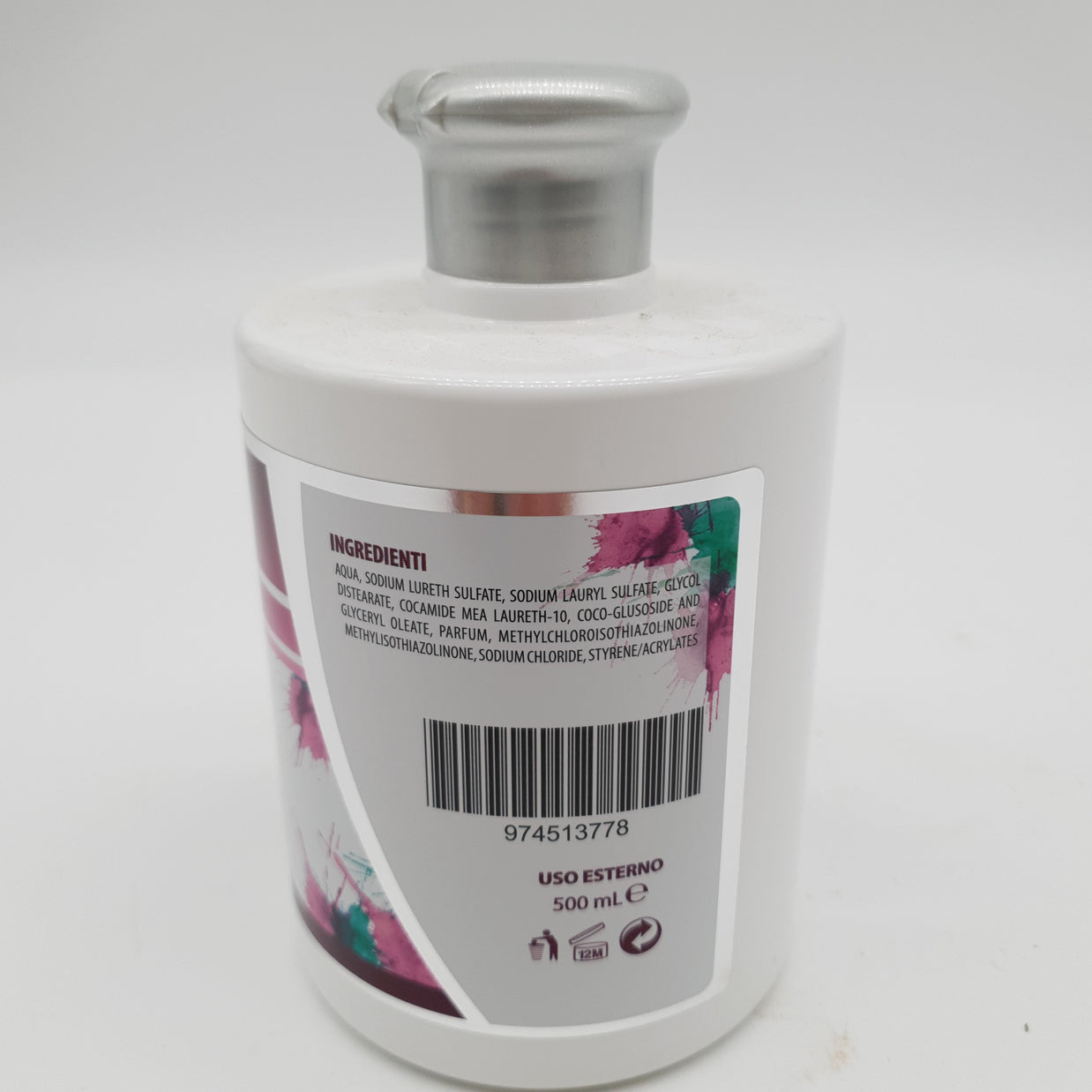 Bagnoschiuma Antibatterico Thotale Uva 500 ml