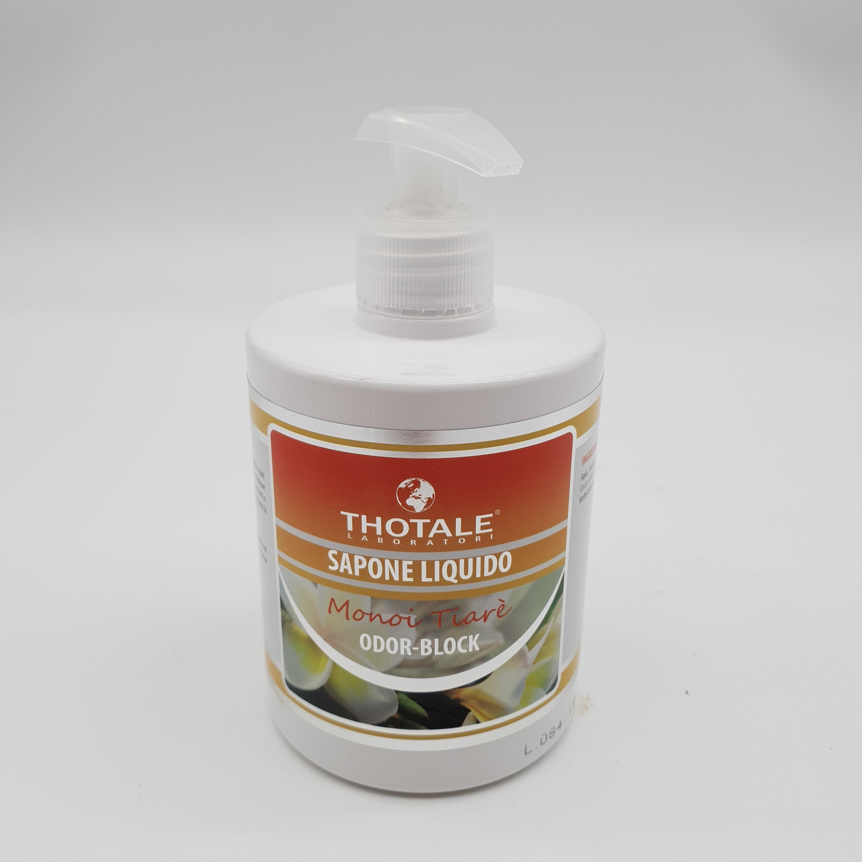Sapone Liquido Thotale Odor-Block Monoi Tiarè 500ml
