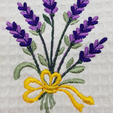 Oven Glove Beige Lavender