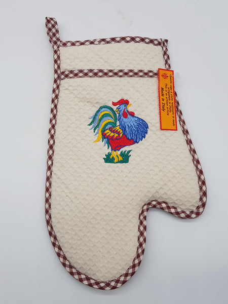 Guanto Forno Begie Gallo