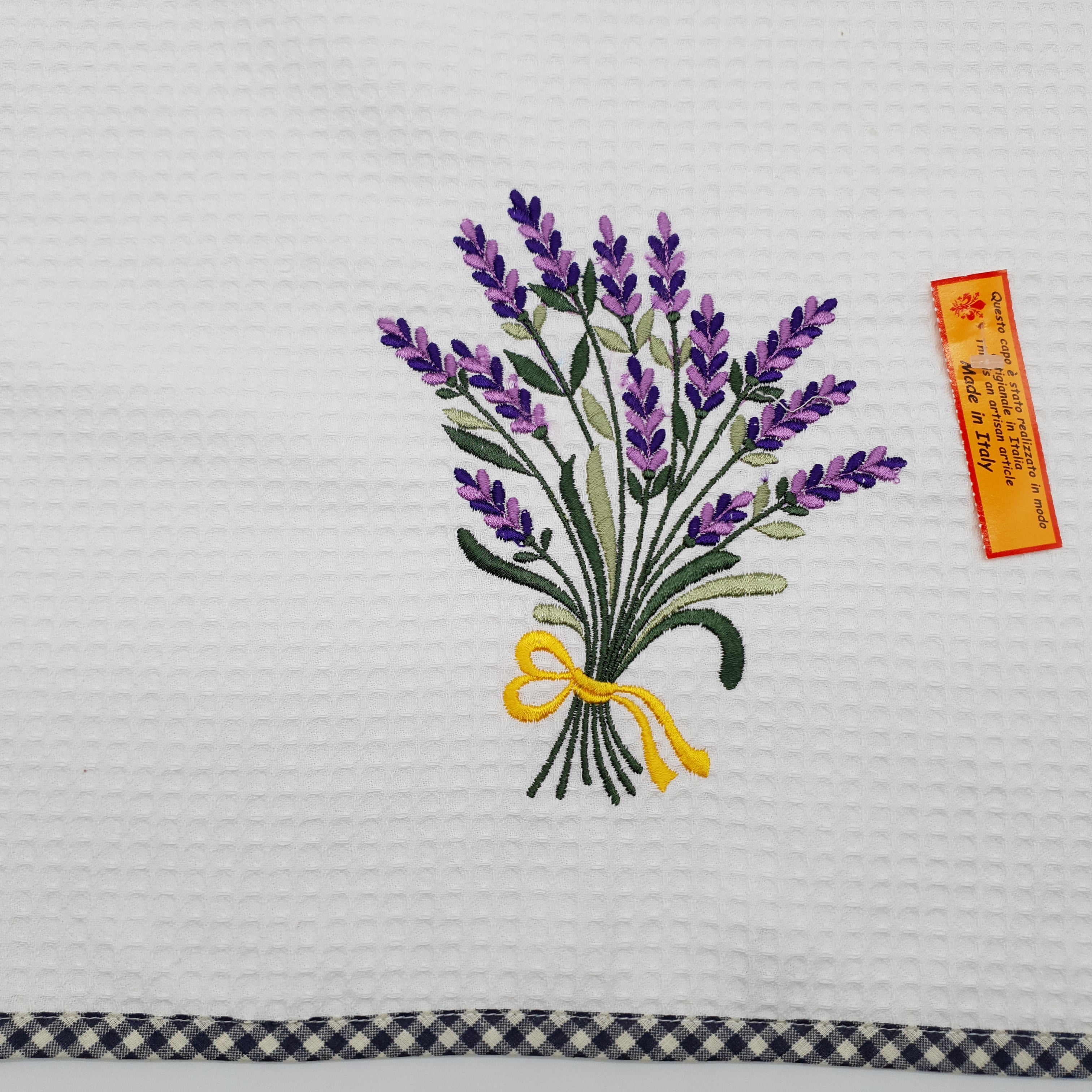 Canovaccio Rettangolare Lavanda Panna