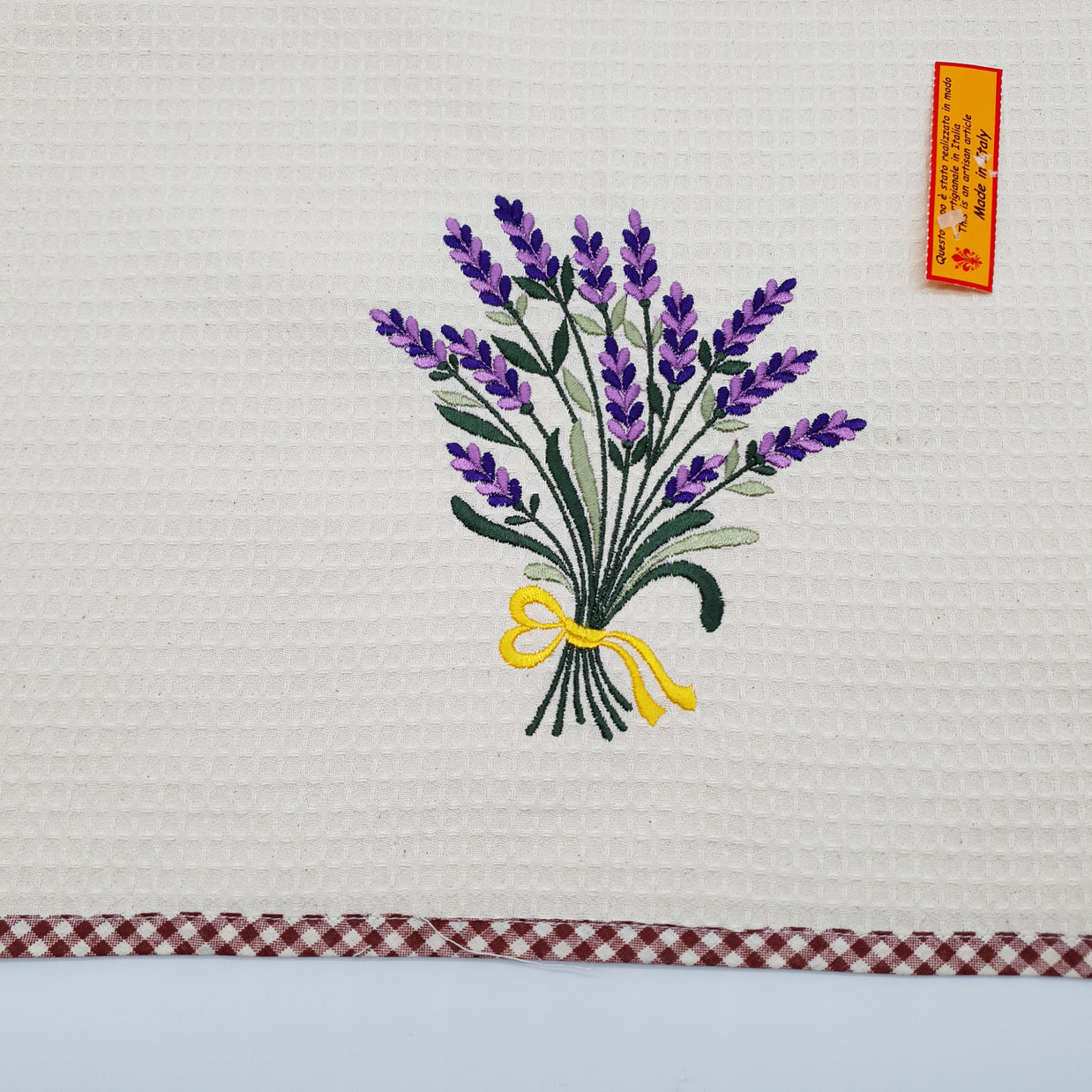 Canovaccio Rettangolare Lavanda Beige