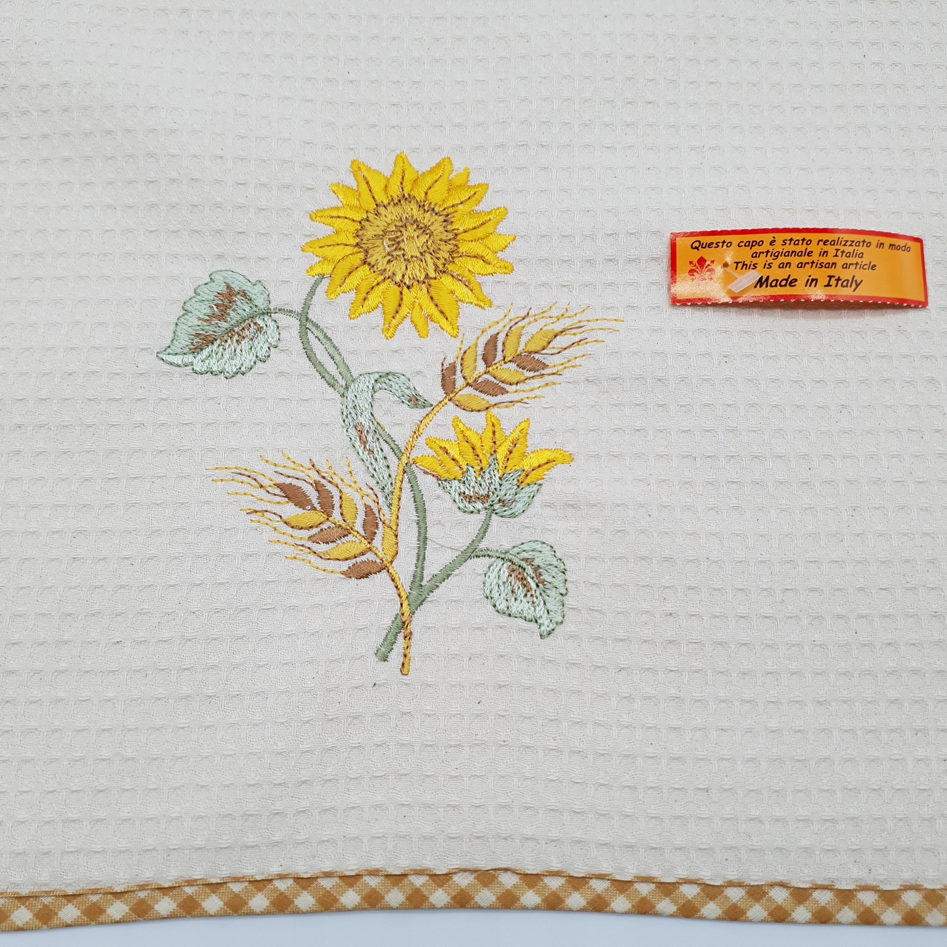 Canovaccio Rettangolare Girasole Beige