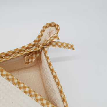 Porta Pane Peperoncini Olive Beige