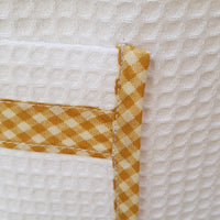 Grembiule Cucina Panna Nido D'Ape Papaveri E Girasole