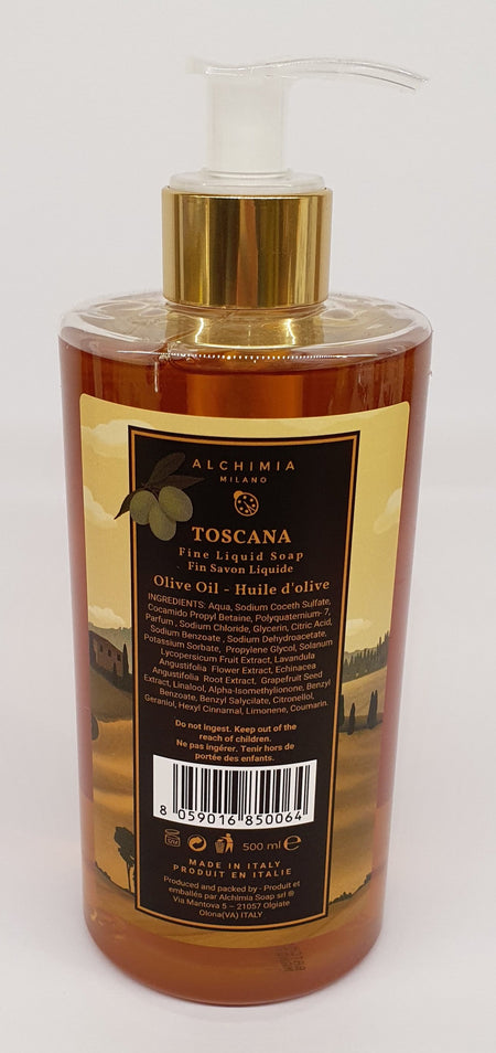 Liquid soap Alchimia Soap Toscana Olio Di Oliva 500ml
