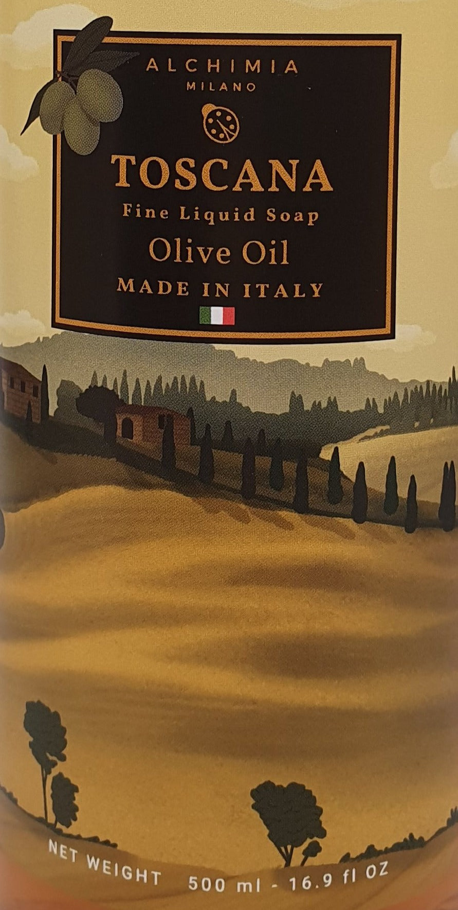 Sapone Liquido Alchimia Soap Toscana Olio Di Oliva 500ml