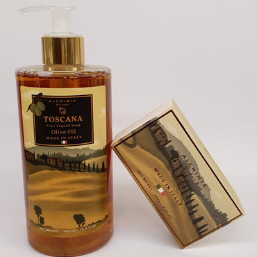 Liquid soap Alchimia Soap Toscana Olio Di Oliva 500ml + 1 bar of soap 200gr