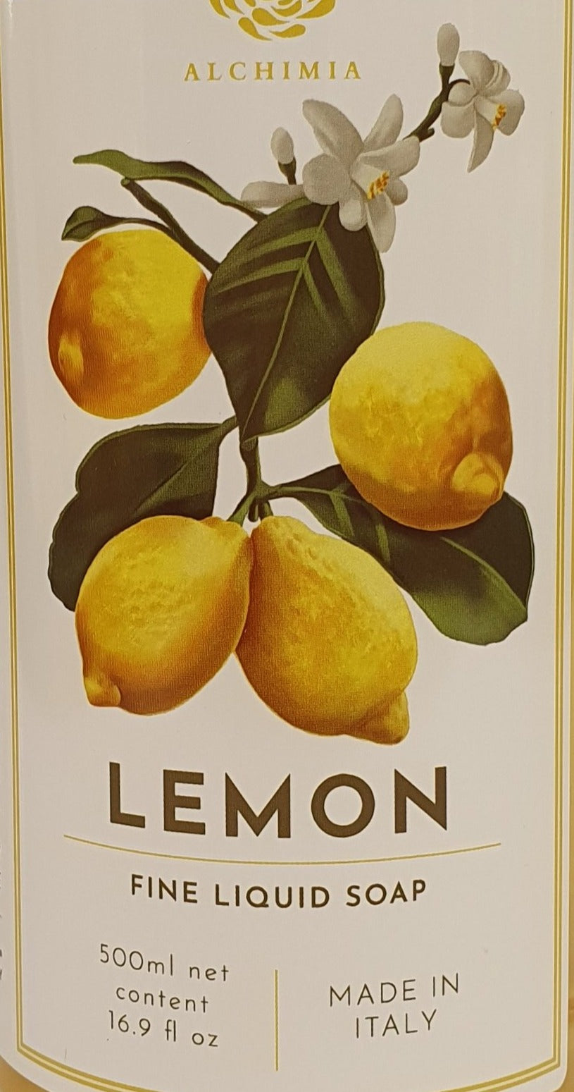 Sapone Liquido Alchimia Soap Limone 500ml