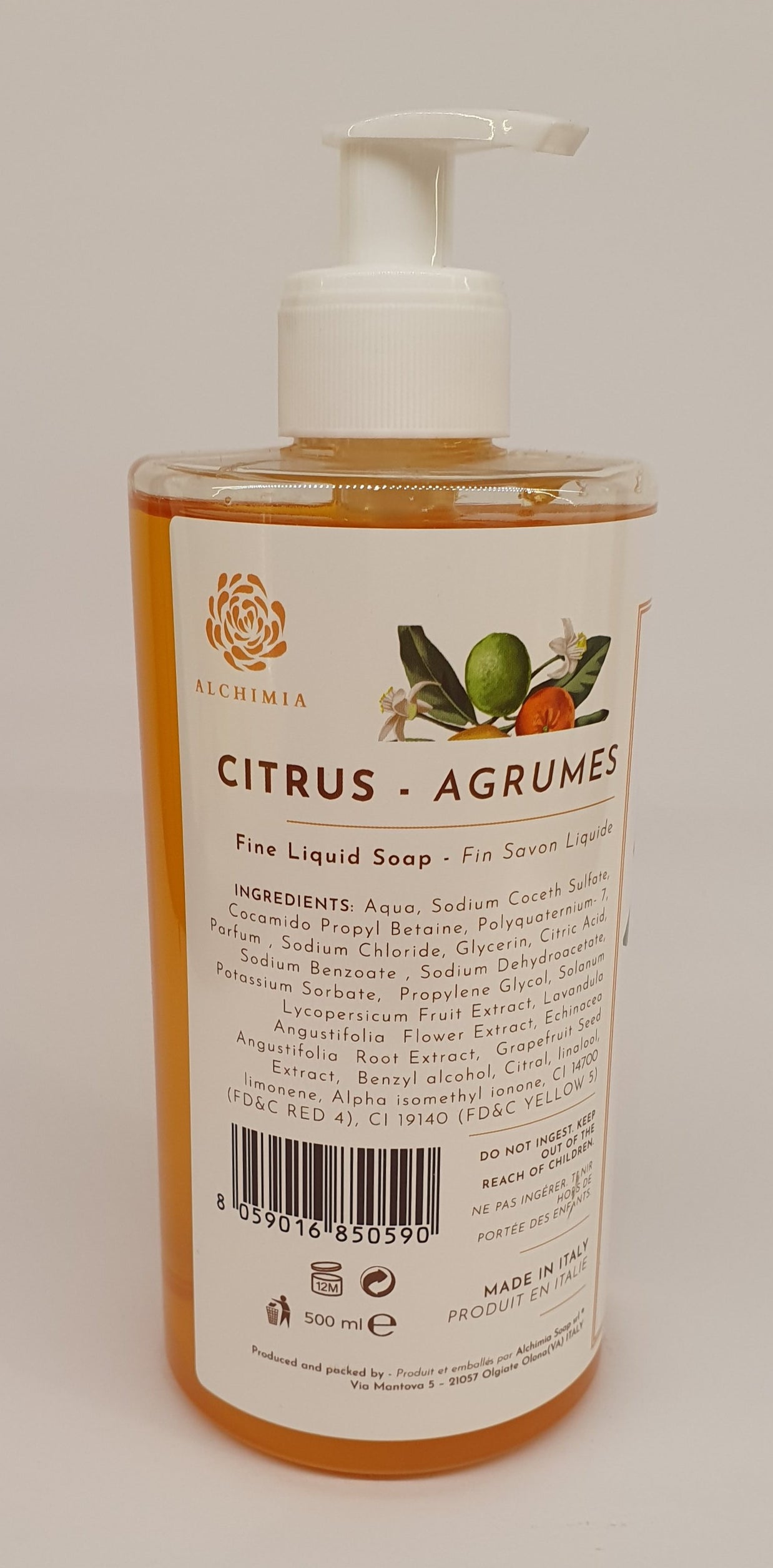 Sapone Liquido Alchimia Soap Agrumi 500ml