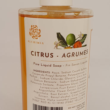 Liquid Soap Alchimia Soap Citrus line 