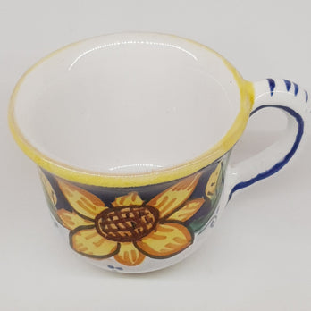 Tazzina Caffè Decoro Girasole Gambino