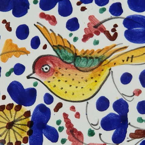 Bolo O Ciotola Decoro Arabesco Colorato