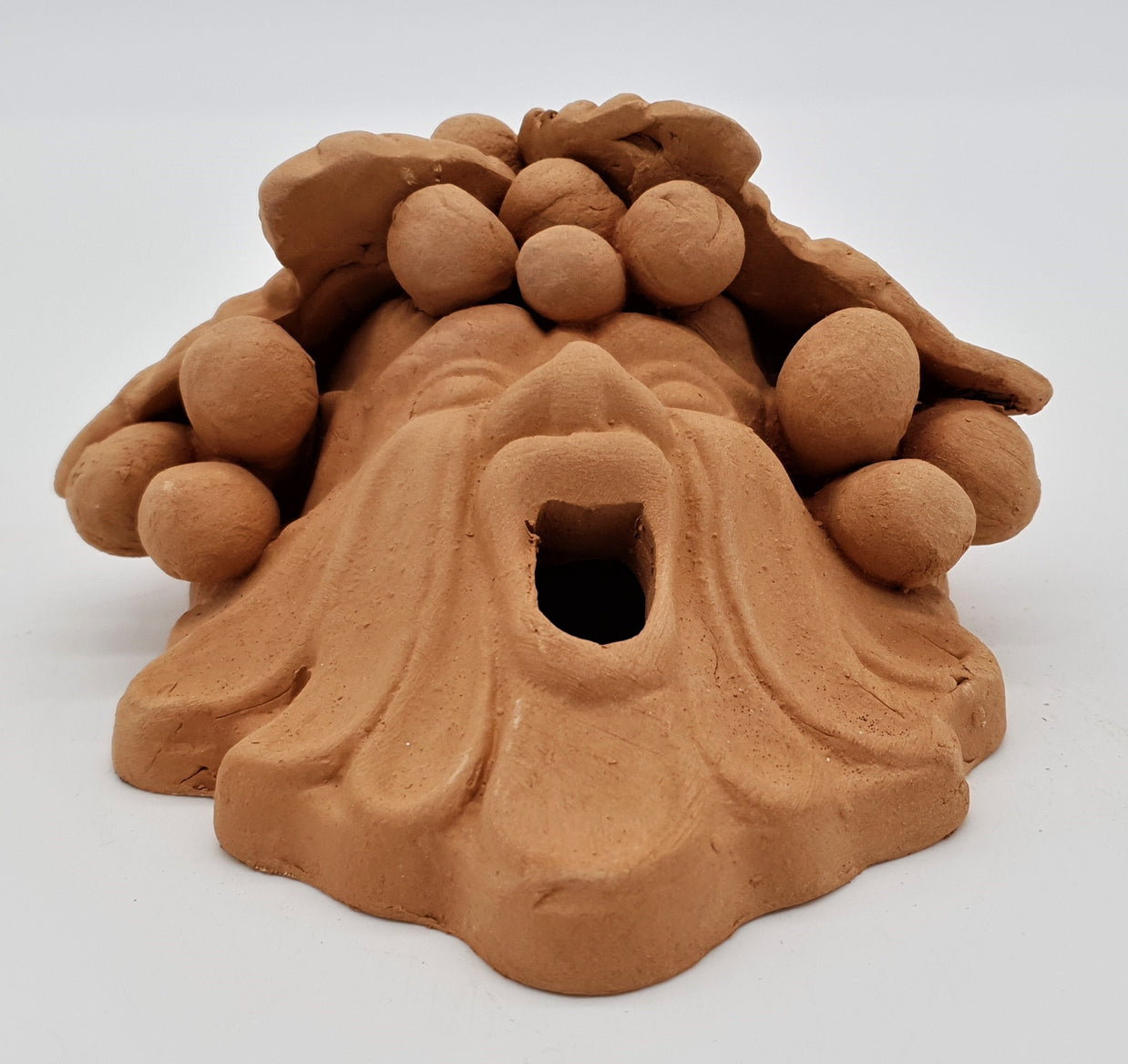 Maschera fauno Con Uva Terracotta