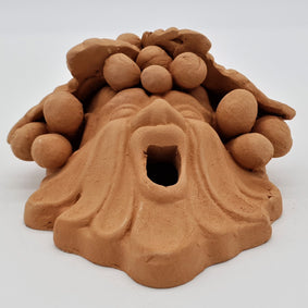 Maschera fauno Con Uva Terracotta