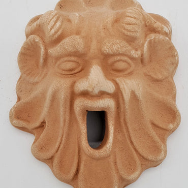 Terracotta Faun Mask