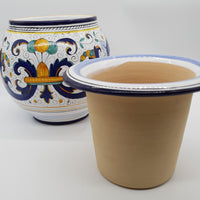 Porta Vaso Decoro Deruta