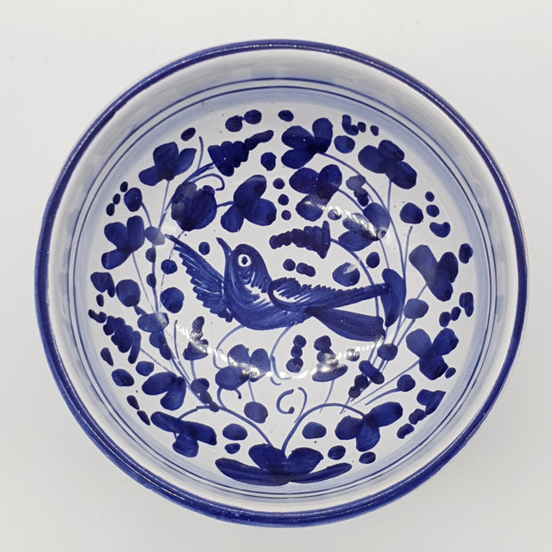 Bowl Blue Arabesque Decor