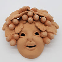 Maschera Bacco Torre Terracotta
