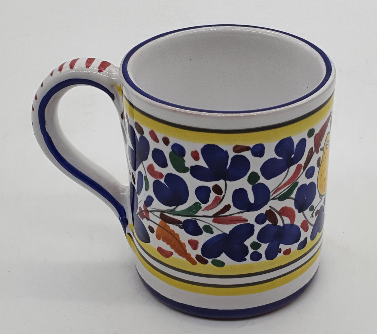 Bicchiere Mug Decoro Arabesco Colorato