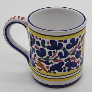 Bicchiere Mug Decoro Arabesco Colorato