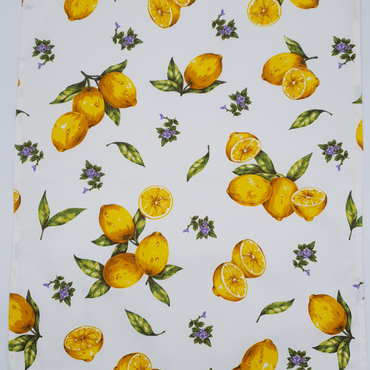 Canvas with Lemons