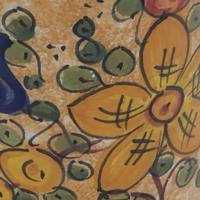 Bicchiere Mug Decoro Gubbio