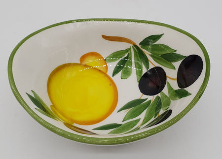 Bolus Boat Decor Lemons And Olives