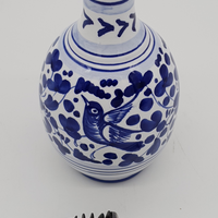 Oil Cruet Blue Arabesque Decor