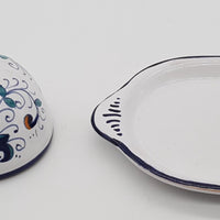 Porta Burro Ovale decoro Deruta