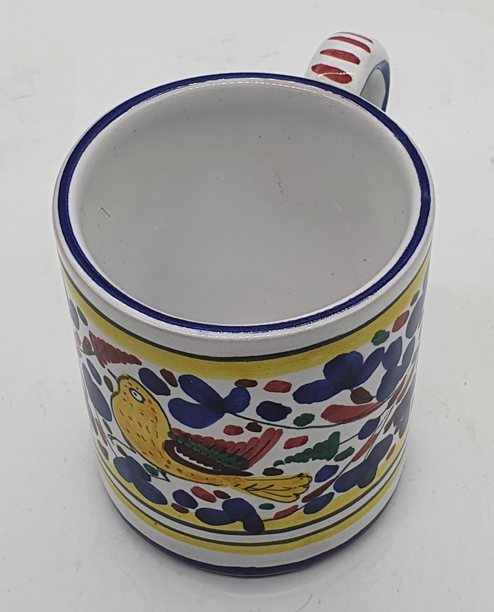 Bicchiere Mug Decoro Arabesco Colorato