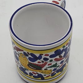 Bicchiere Mug Decoro Arabesco Colorato