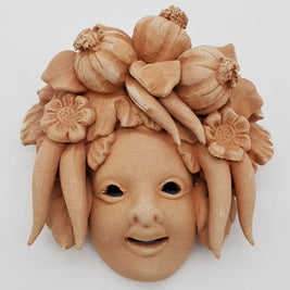 Maschera Torre Aglio Terracotta